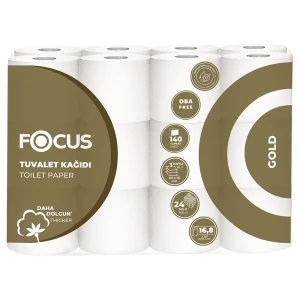 FOCUS GOLD TUVALET KAĞIDI / 24 RULO 3 KATLI