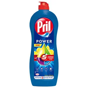 Pril Power Bulaşık Deterjanı Limon 675 ml