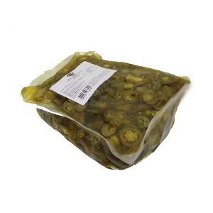 Berrak Dilimli Jalapeno Biber Turşusu (2,5lt Torba)
