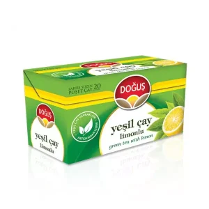 Doğuş Limonlu Yeşil Çay (1,75gr) (20adet) (12paket)
