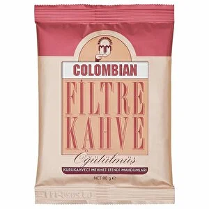 Mehmet Efendi Colombian Filtre Kahve 80 gr