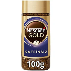 Nescafe Gold Kahve Kafeinsiz 100 gr