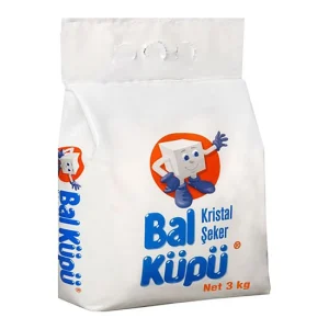 Balküpü Kristal Toz Şeker 3 kg