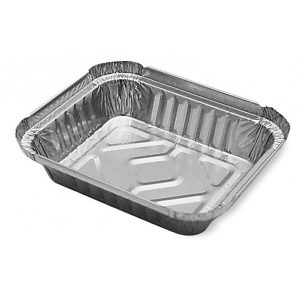 250 Gr Alüminyum Kase 100 Adet + Kapak