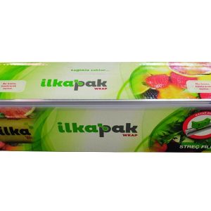 İlka Pak Streç Film 30 cm 10 Mic Kayar Bıçaklı