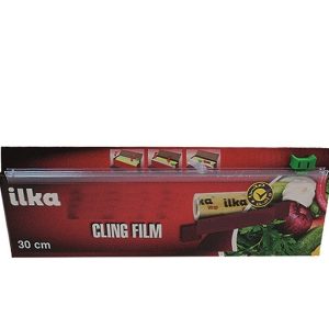 İlka Wrap Streç Film 30 x 150 Mt 8 Mic Kayar Bıçaklı
