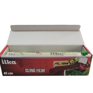 İlka Wrap Streç Film 45 cm x 500 Mt 8 Mic Kayar Bıçaklı