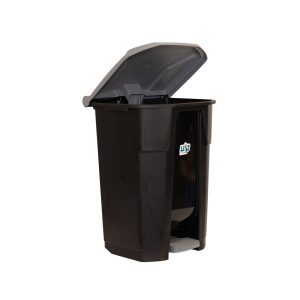 Pedalli Çöp Kovasi 50 Lt Gri