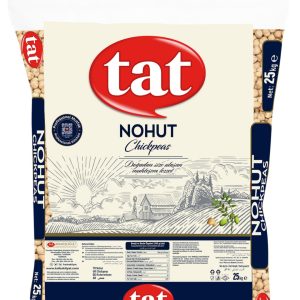 Tat Koçbaşı Nohut 25 Kg – 8,5 mm İri Boy Yerli, 1. Sınıf