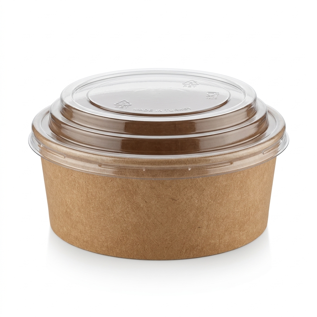 Kraft Karton Salata Kasesi 26 oz 750 cc (500'lü)