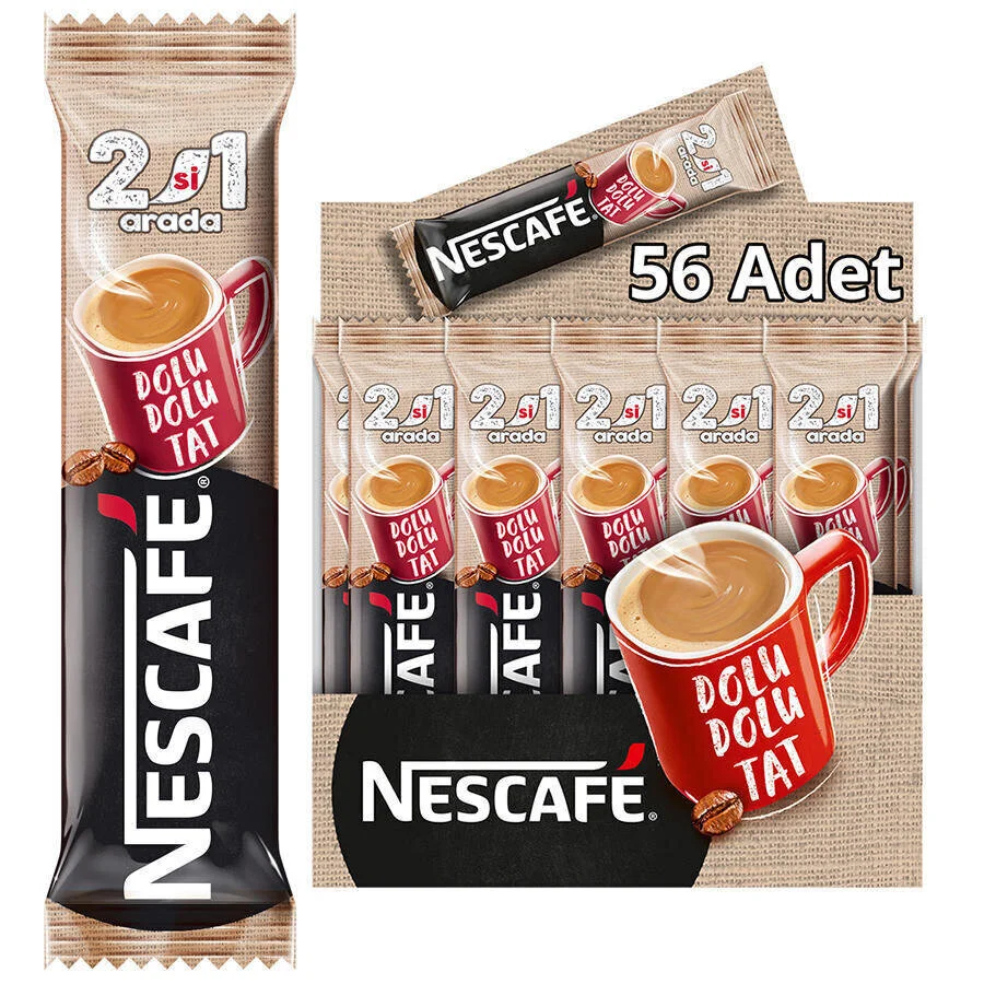 Nescafe 2'si 1 Arada Kahve 10 g x 56 adet