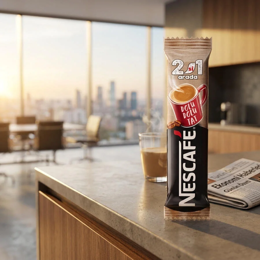 Nescafe 2'si 1 Arada Kahve 10 g x 56 adet - Görsel 2